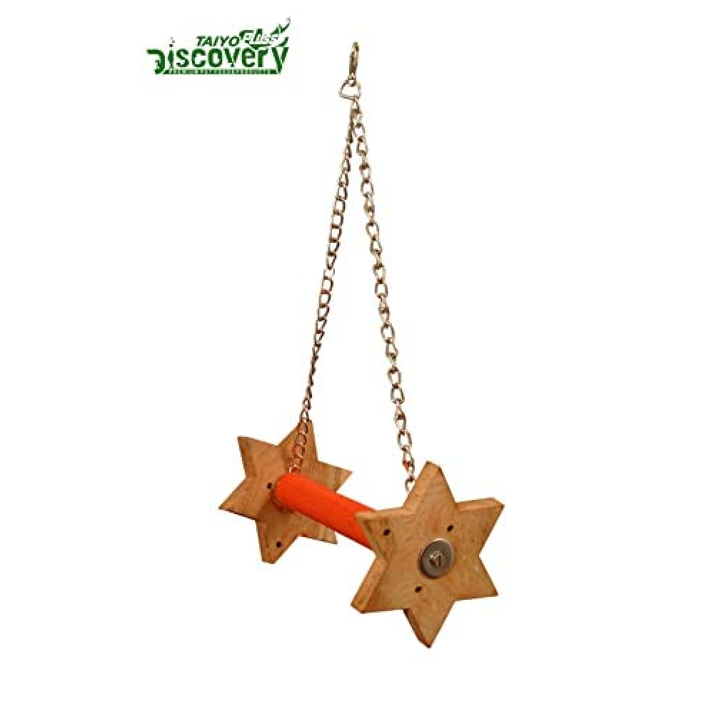Taiyo Pluss Discovery Star Shaped Toy for Birds (Assorted)