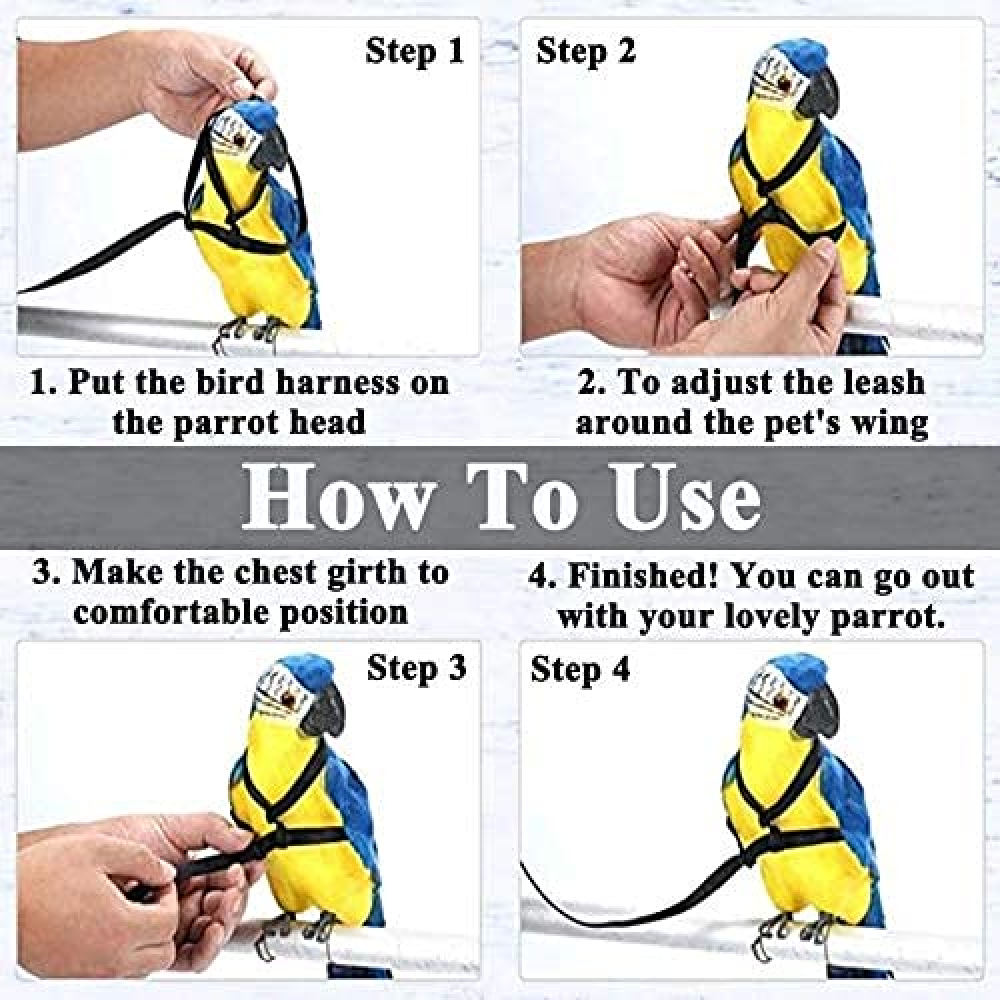 Taiyo Pluss Discovery Adjustable Leash for Birds