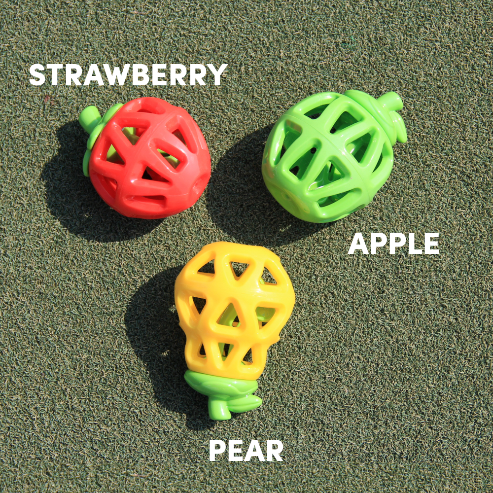 Fofos Fruity Bites Treat Dispensing Apple for Dogs