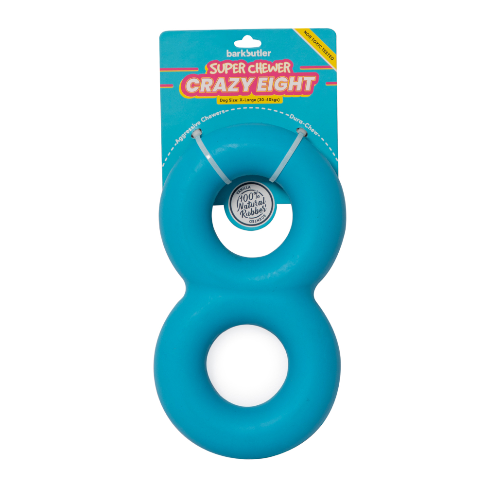 Barkbutler Crazy Eight Toy for Dogs