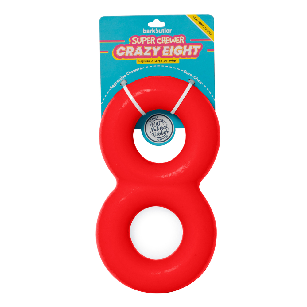 Barkbutler Crazy Eight Toy for Dogs