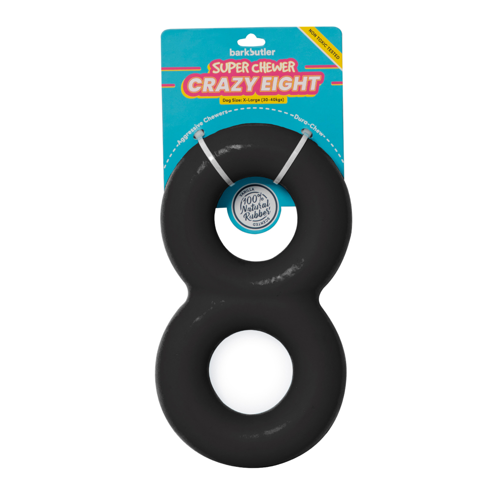 Barkbutler Crazy Eight Toy for Dogs