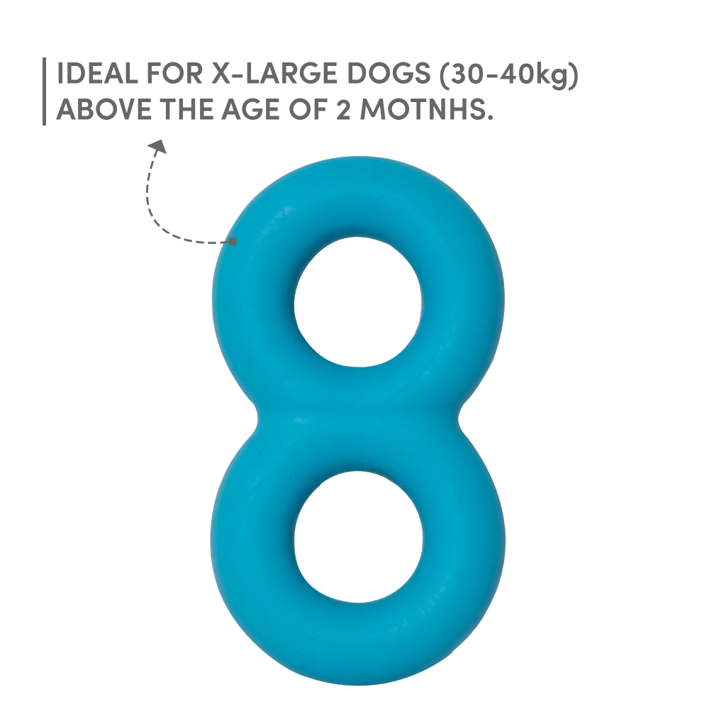 Barkbutler Crazy Eight Toy for Dogs