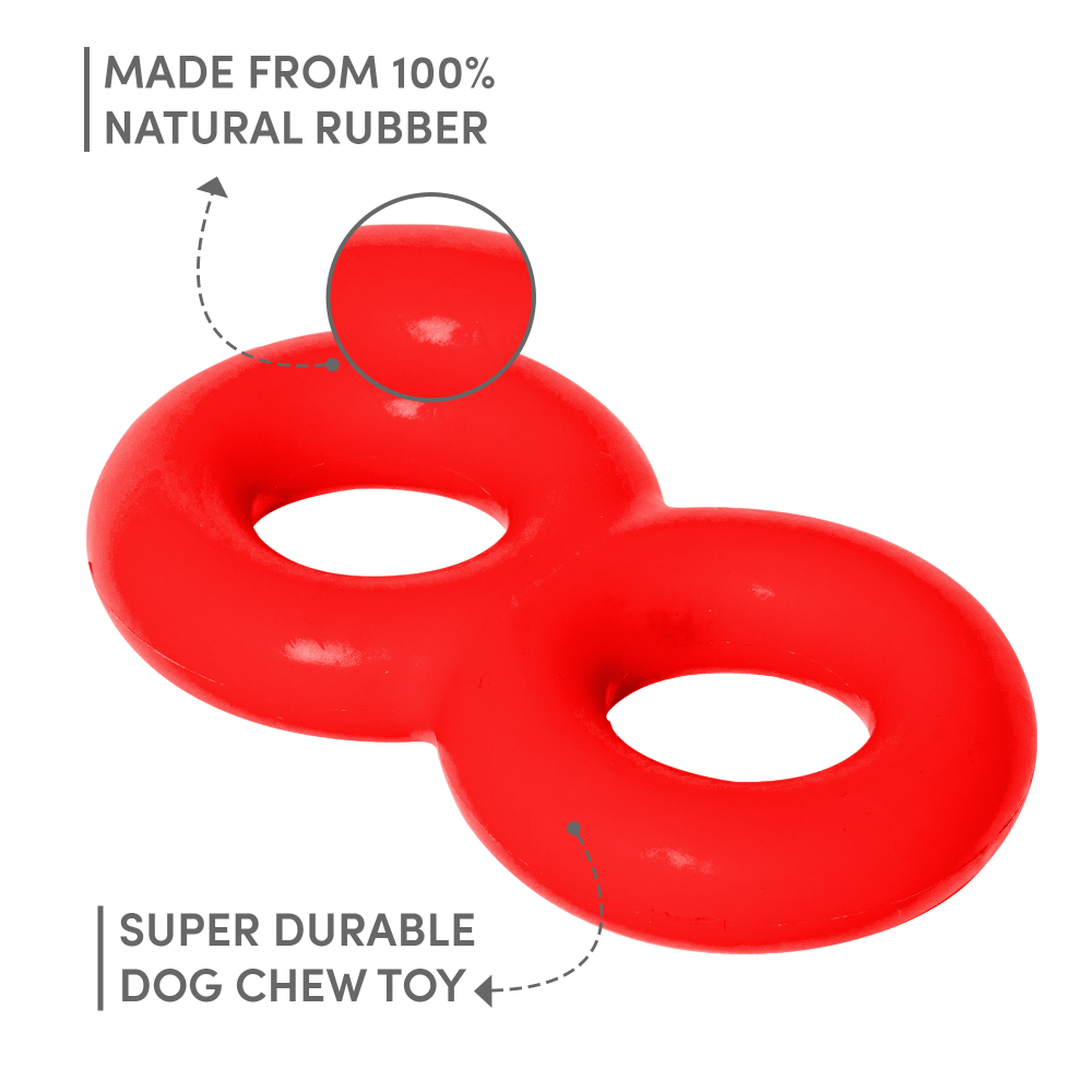 Barkbutler Crazy Eight Toy for Dogs