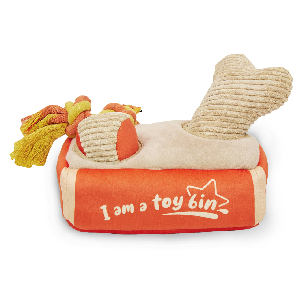 Fofos Hide&Seek Plush 3 in 1 Rope Toy for Dogs