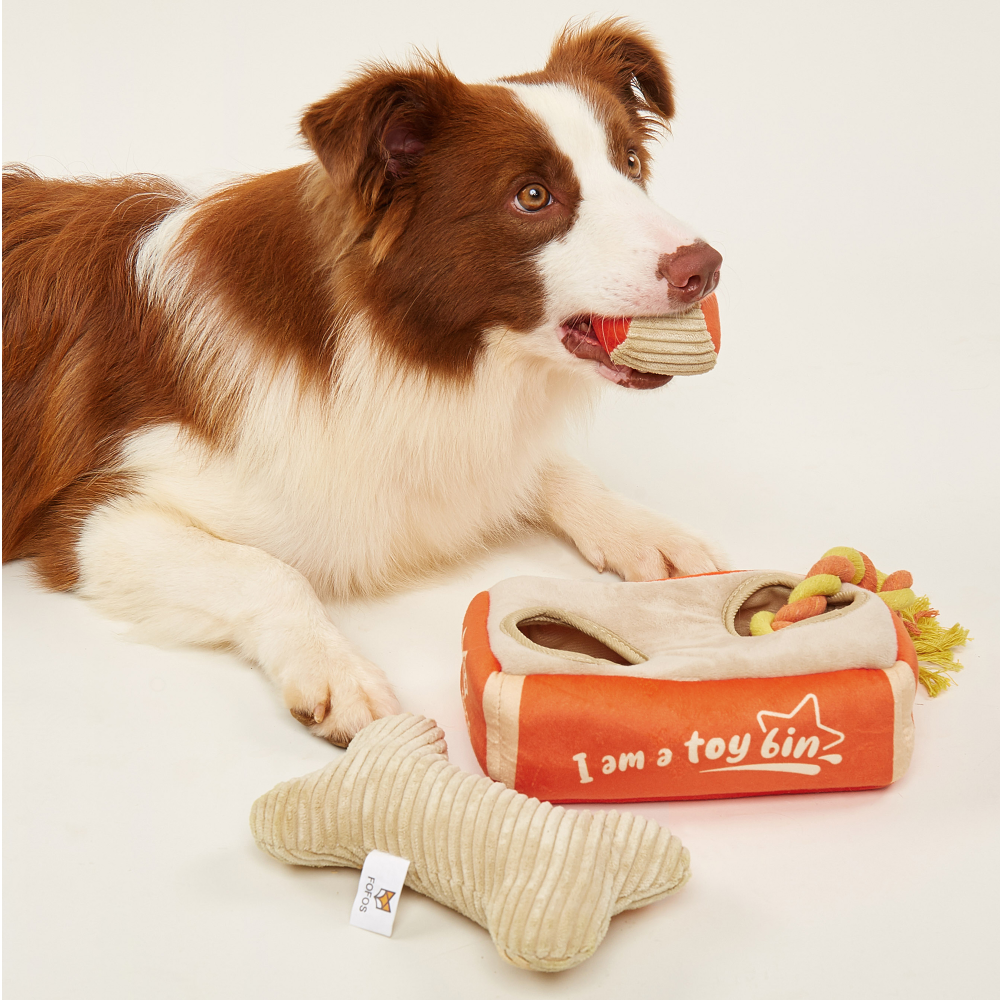 Fofos Hide&Seek Plush 3 in 1 Rope Toy for Dogs