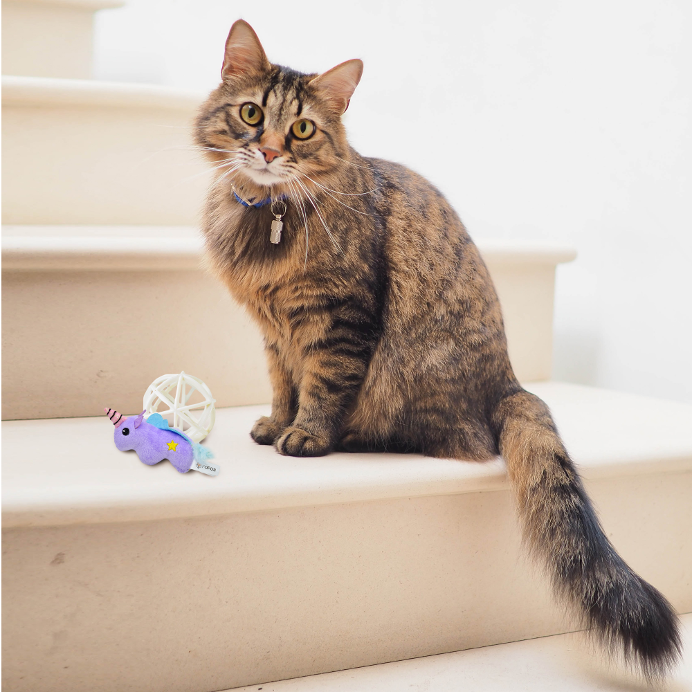 Fofos Unicorn in a Cage Toy for Cats