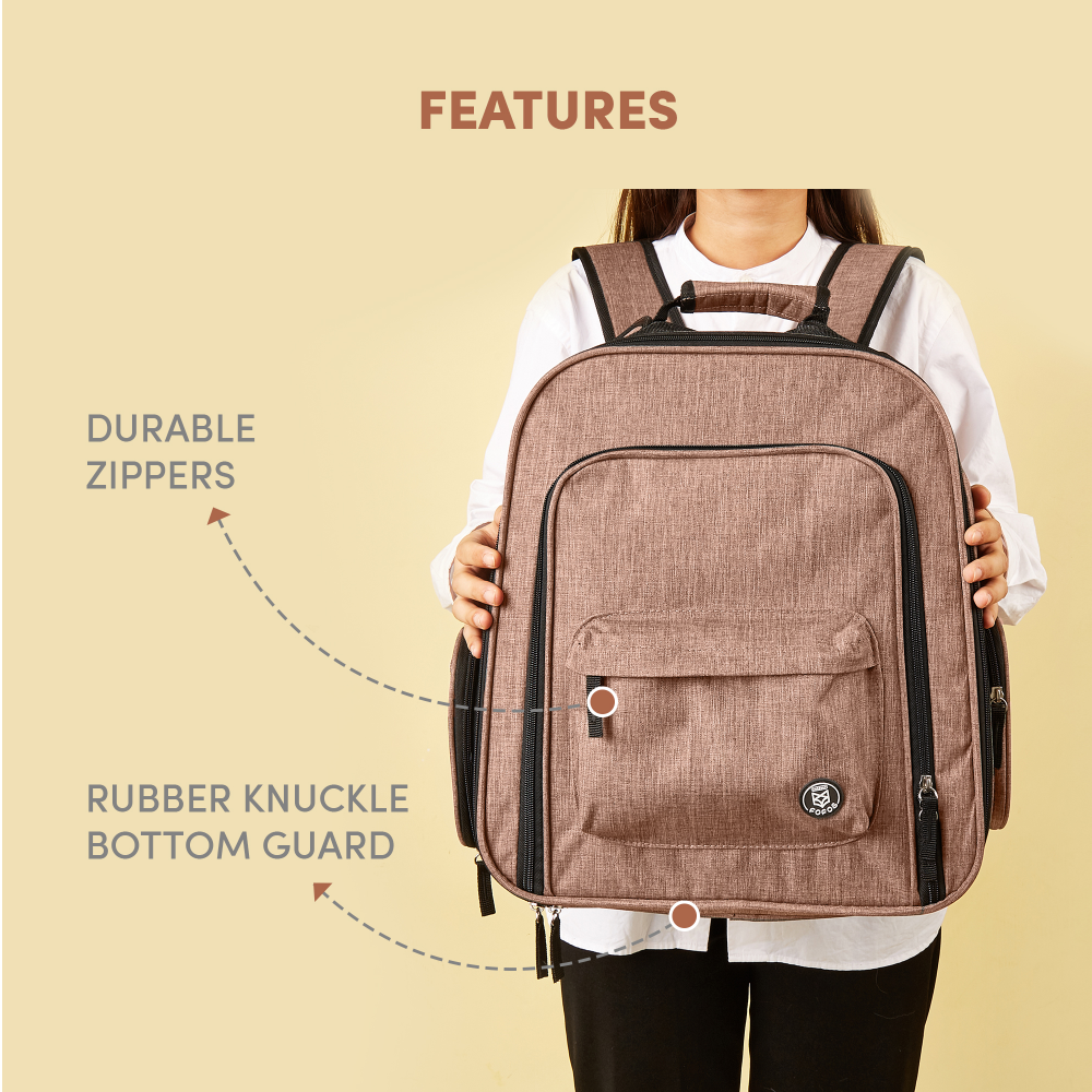 Fofos Expandable Backpack Carrier for Pets