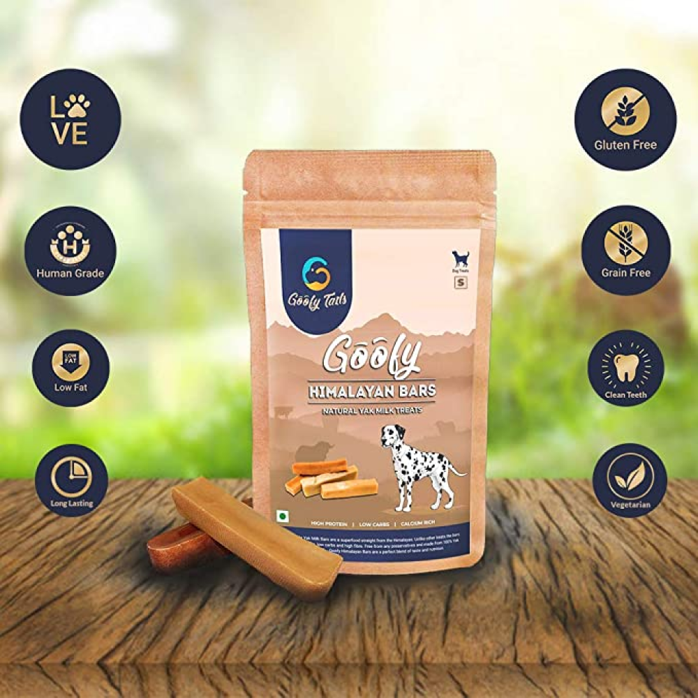 Goofy Tails Himalayan Chew Bars Dog Treats