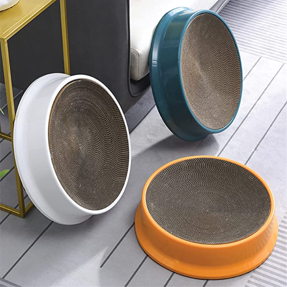 Goofy Tails Round Shaped Scratcher for Cats