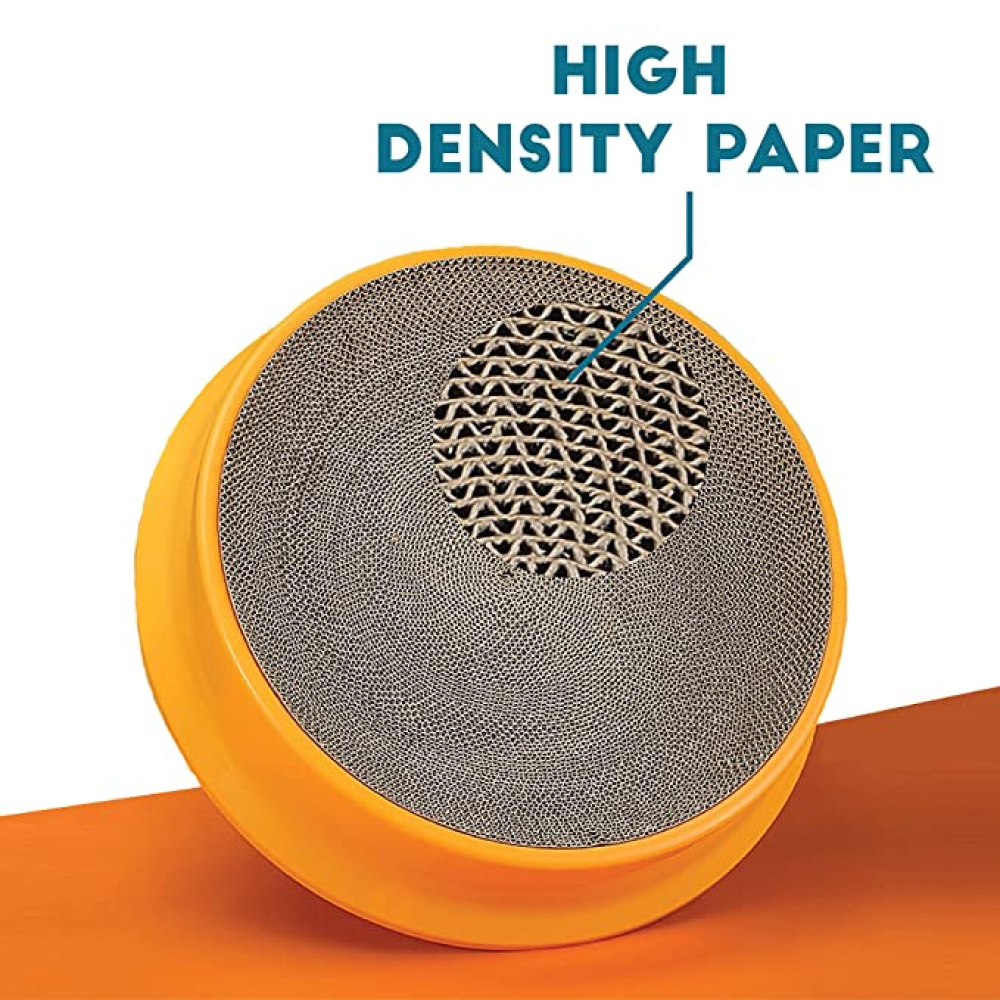 Goofy Tails Round Shaped Scratcher for Cats