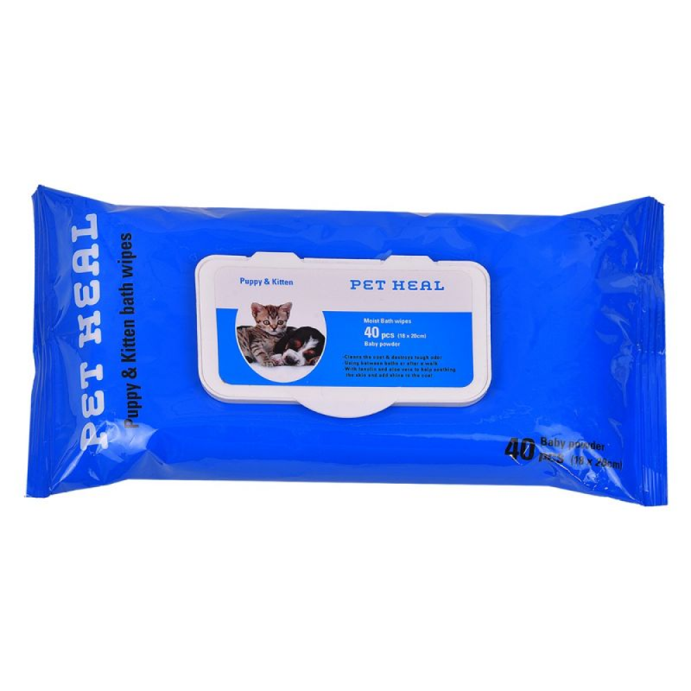 Glenands Petheal Wipes for Kittens and Puppies