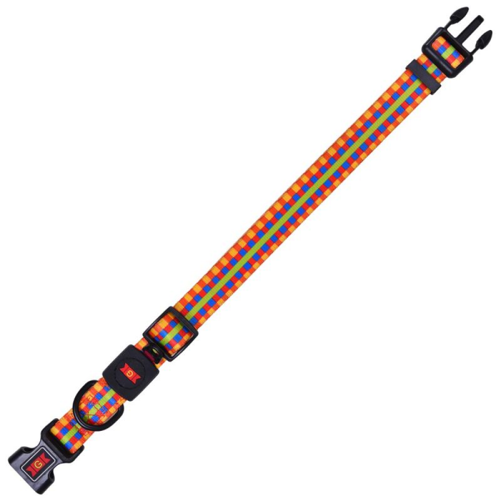 Glenands Check Printed Collar for Dogs