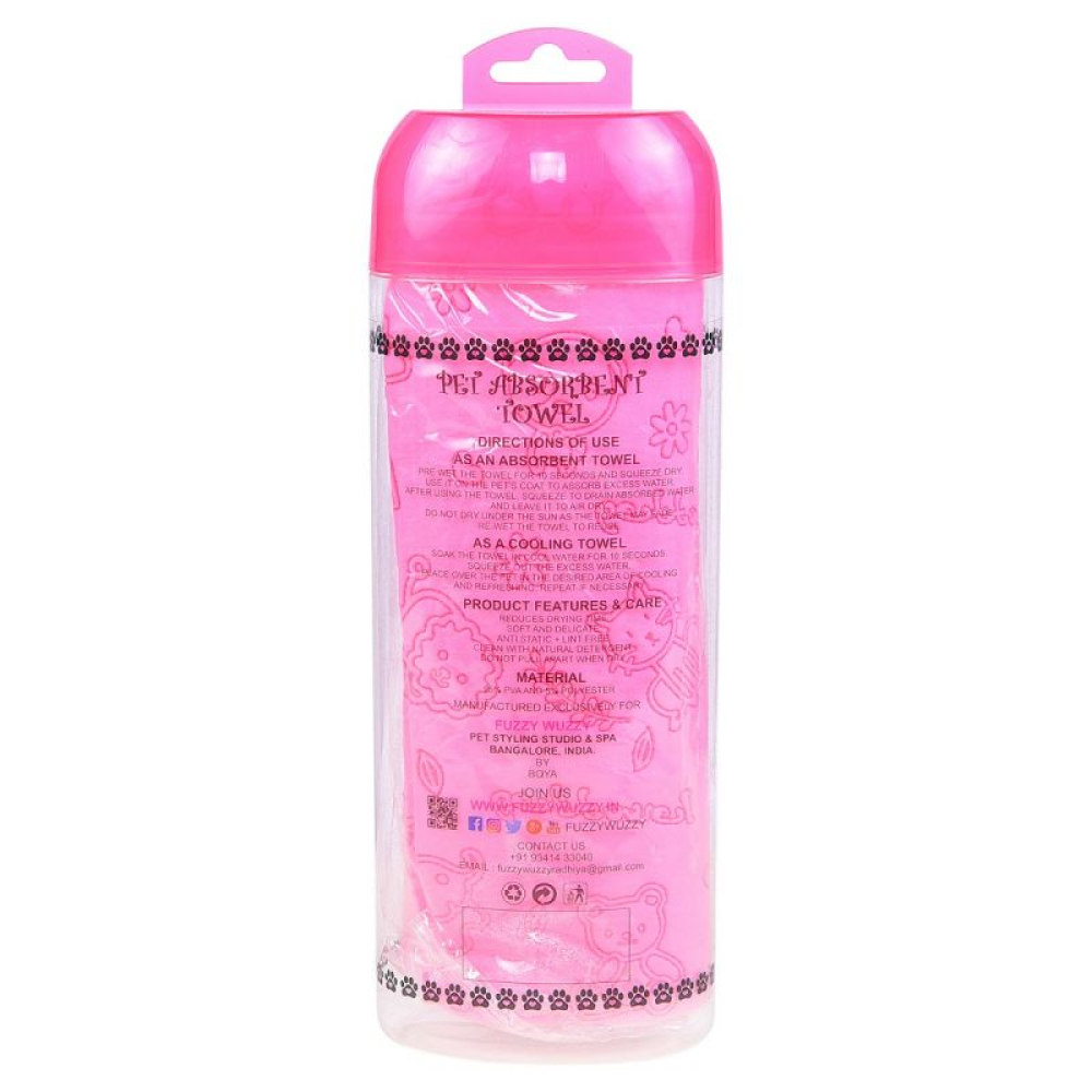 Glenand Fuzzy Wuzzy Pet Absorbent Towel for Pets