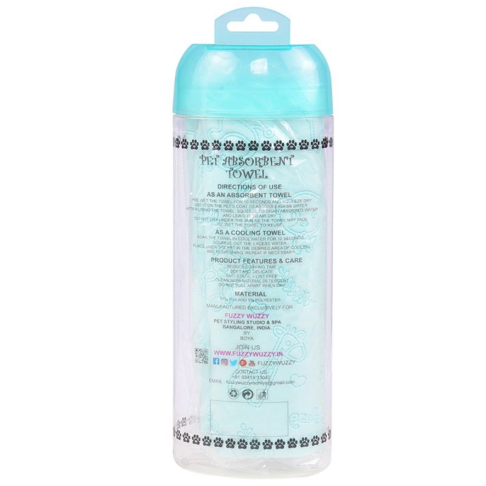 Glenand Fuzzy Wuzzy Pet Absorbent Towel for Pets