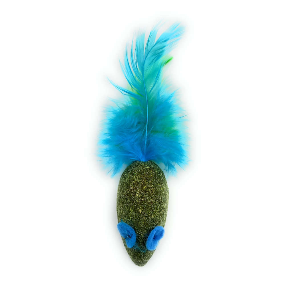 Goofy Tails Catnip Feather Mouse Toy for Cats