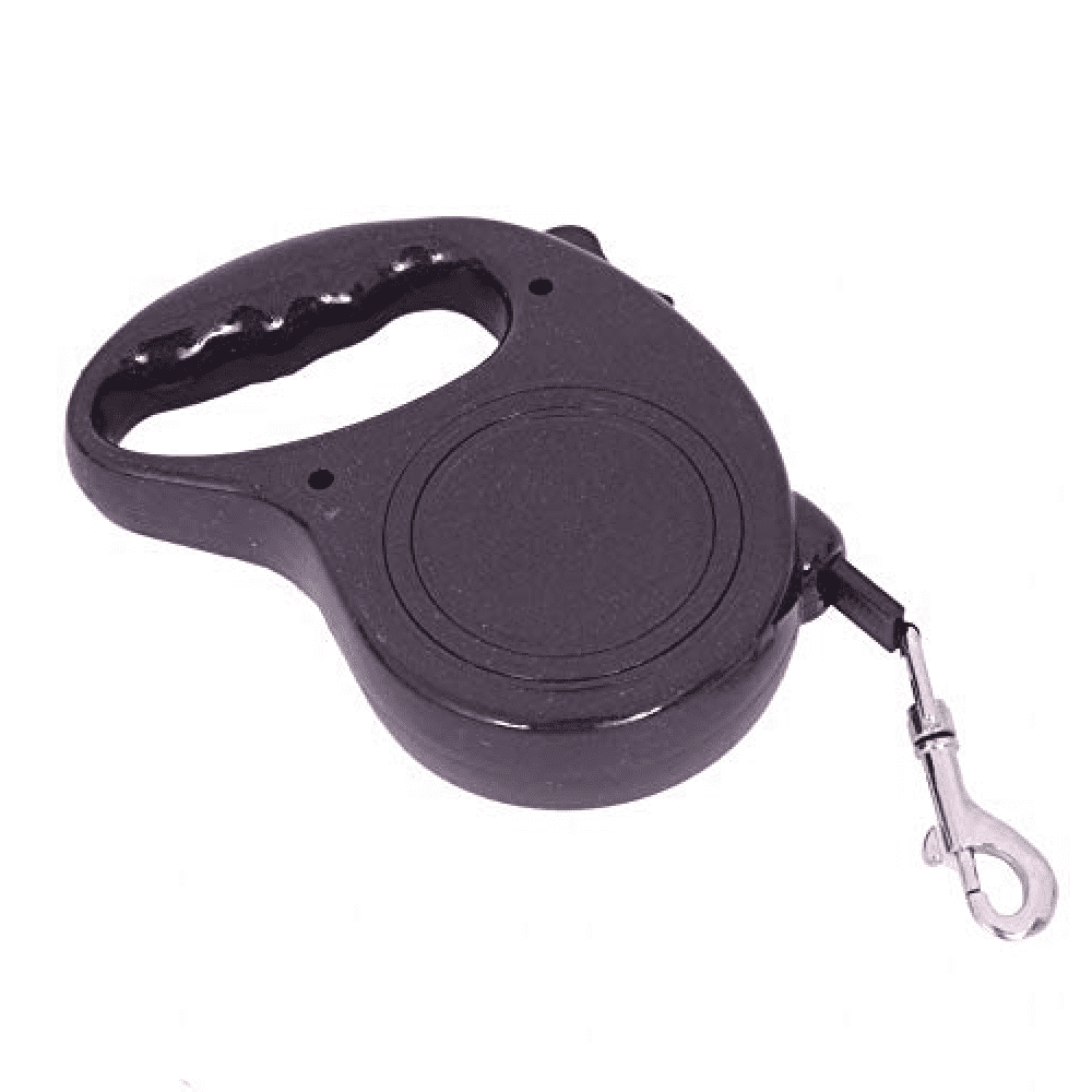 Emily Pets Automatic Retractable Leash for Pets (Black)