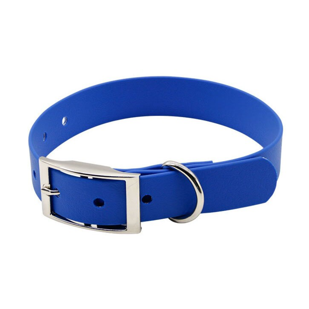 Glenand Petz Matte Finish Collar for Dogs (Blue)
