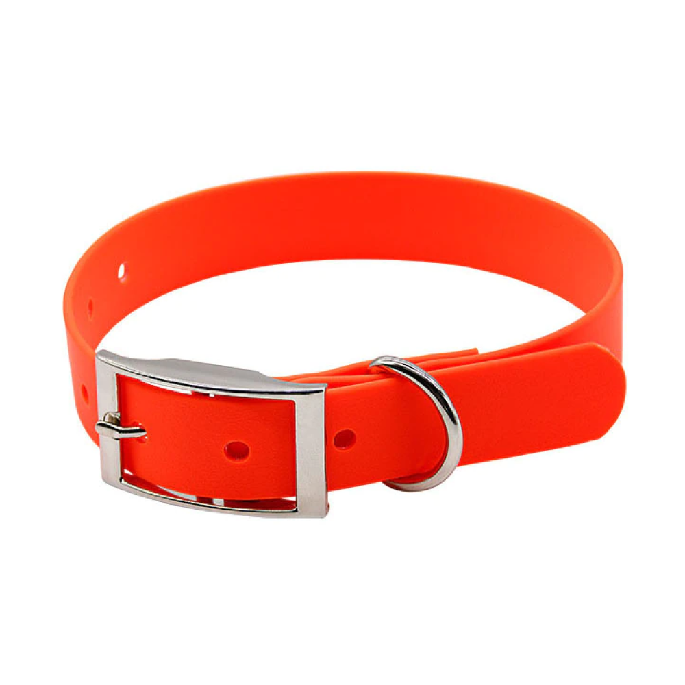 Glenand Petz Matte Finish Collar for Dogs (Orange)
