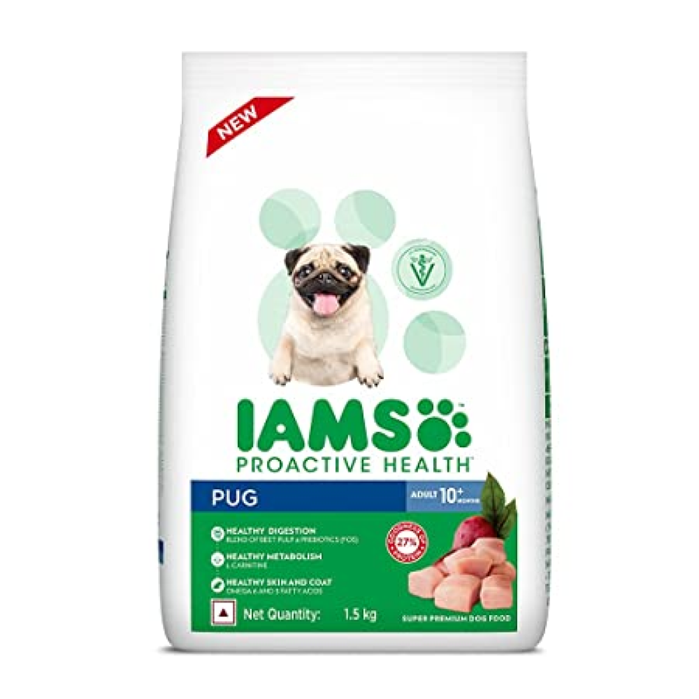 IAMS Proactive Health Adult Pug Premium Dog Dry Food