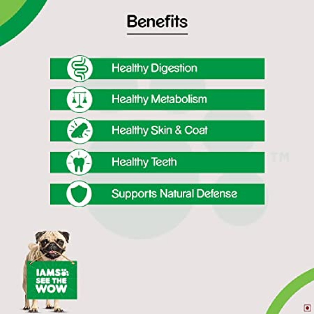 IAMS Proactive Health Adult Pug Premium Dog Dry Food