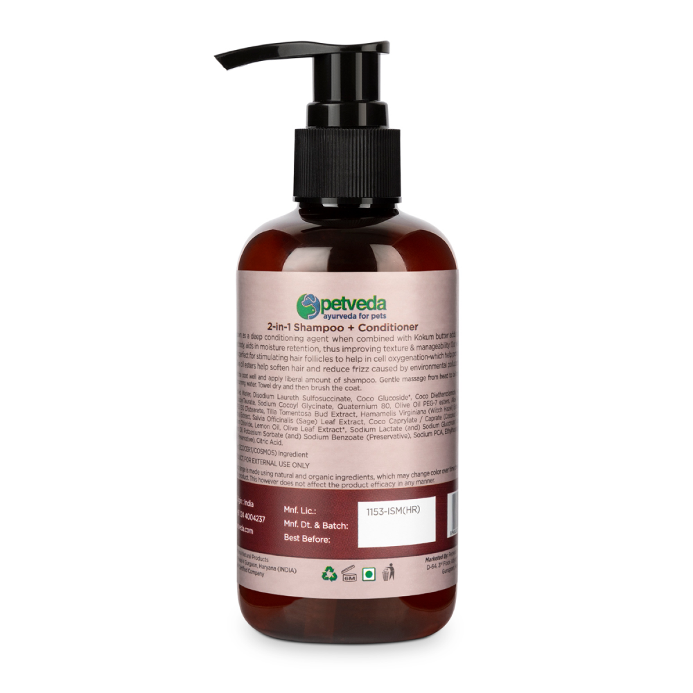 Petveda Loyal Light Coat Brightening Anti-frizz Shampoo for Pets (Buy 1 Get 1 Free)