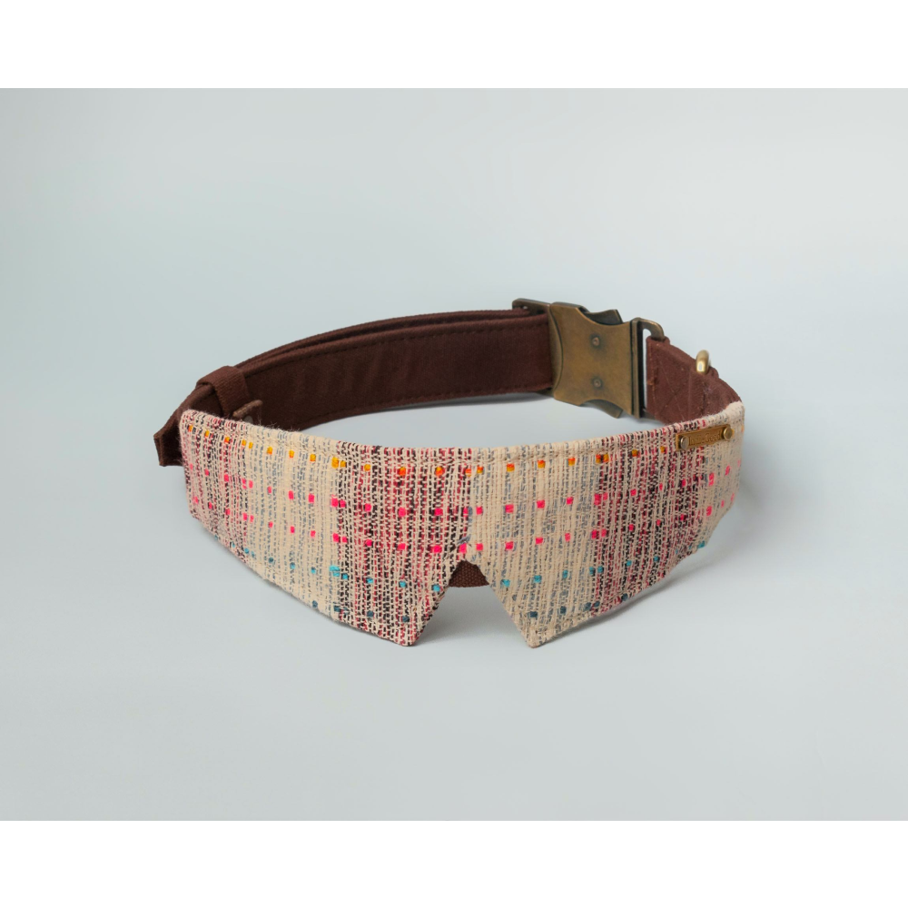 IndieGood Handloom Cotton Premium Coco Collar for Dogs