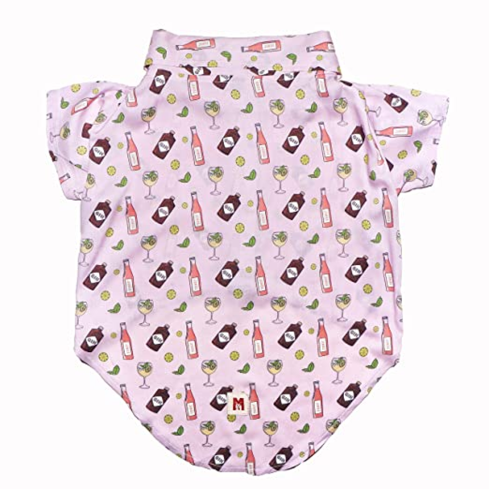 Mutt of Course Gin and Tonic Velcro Shirt For Dogs