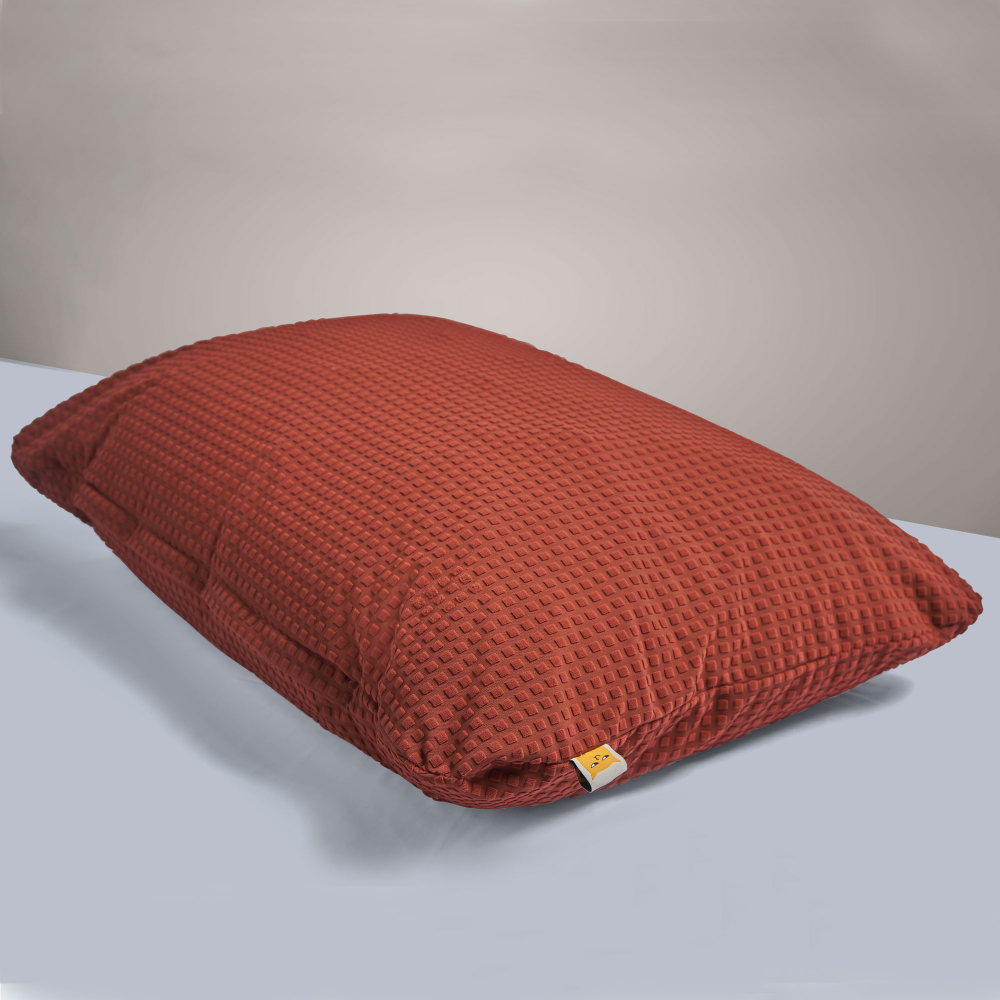 SleepyCat Original Splash Resistant Bed for Pets (Rust)