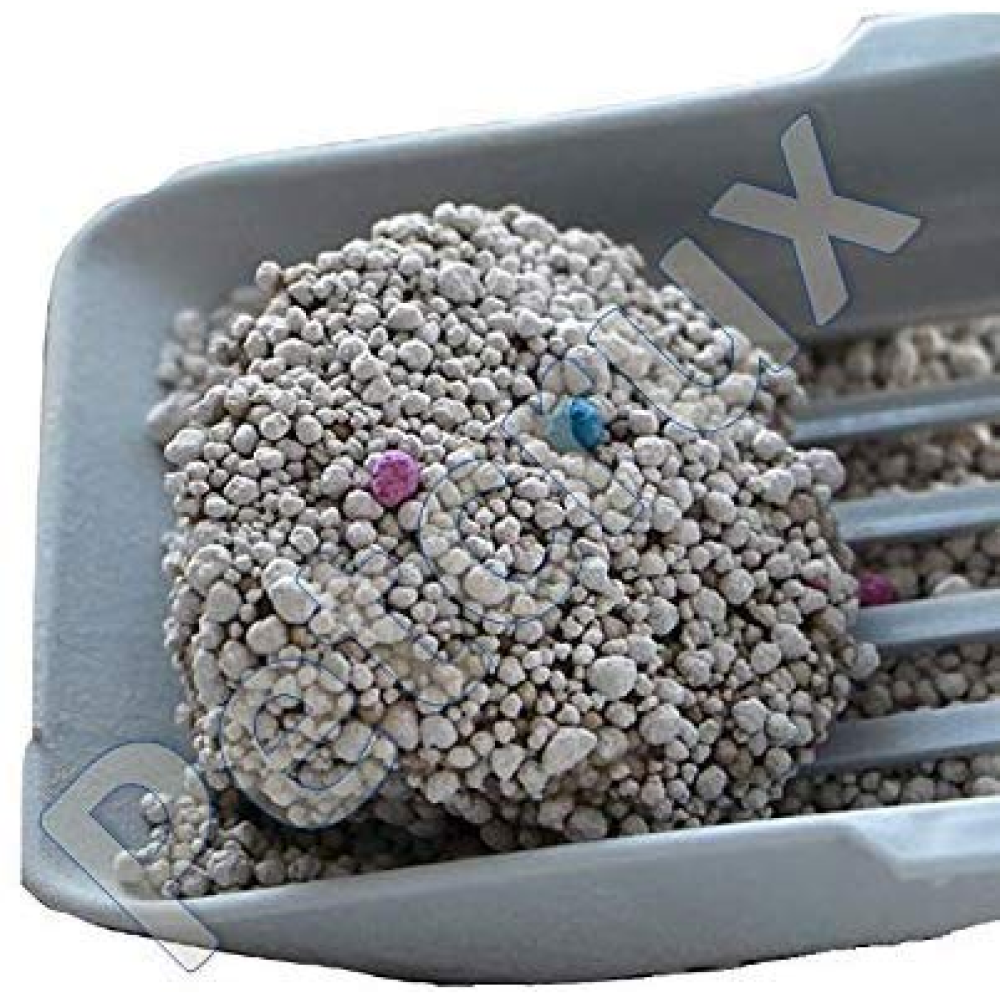 Petcrux Exclusive Cat Litter Tray & Litter Scooper Multicolor (Assorted)