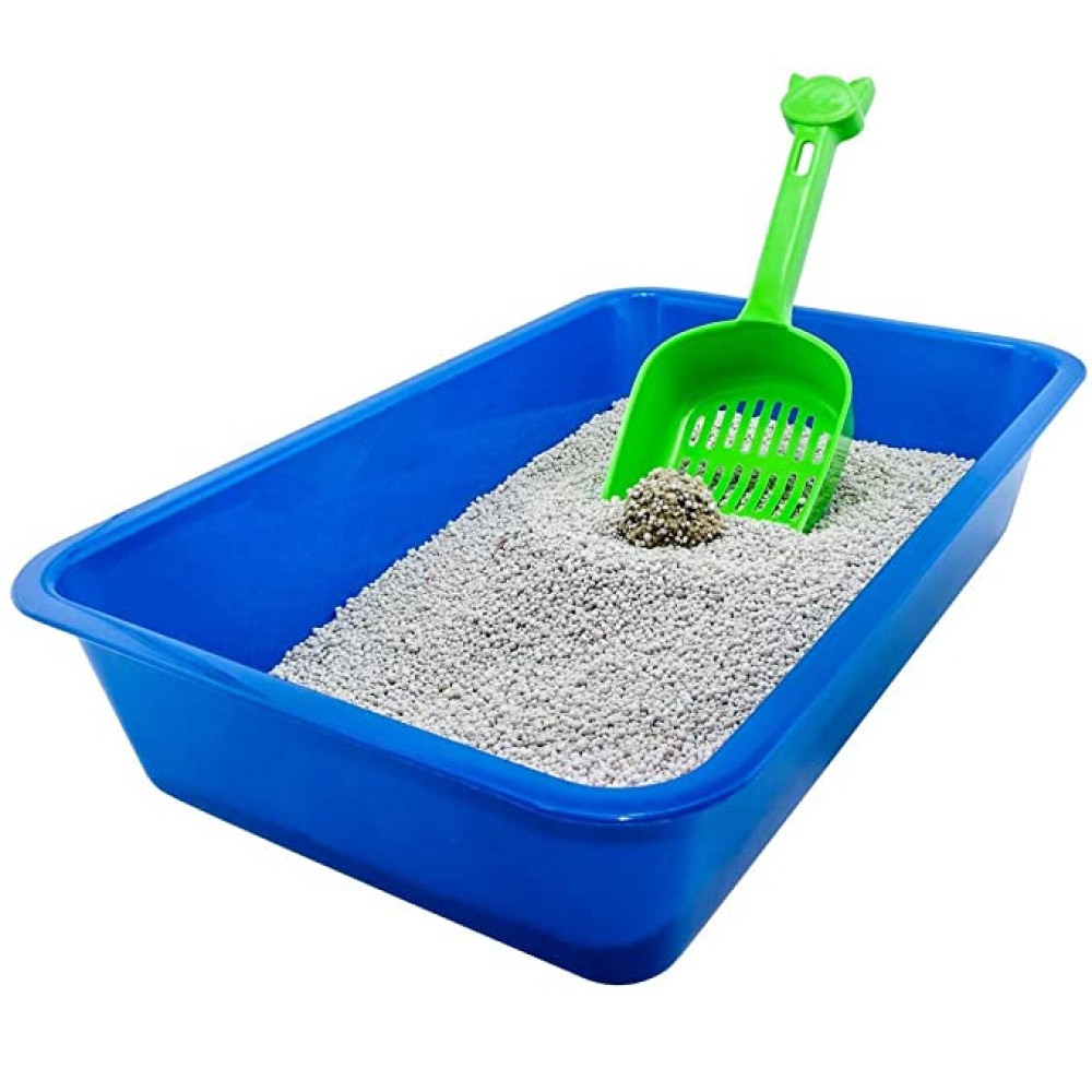 Petcrux Exclusive Multicolour Cat Litter Tray
