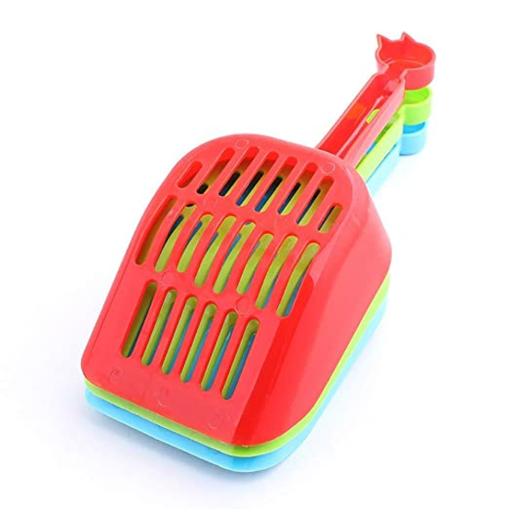 Petcrux Exclusive Multicolor Scoopable Cat Litter Scooper