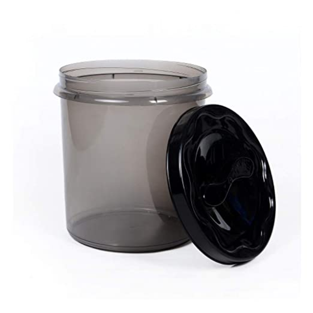 Petcrux Exclusive Black Cat Litter Container
