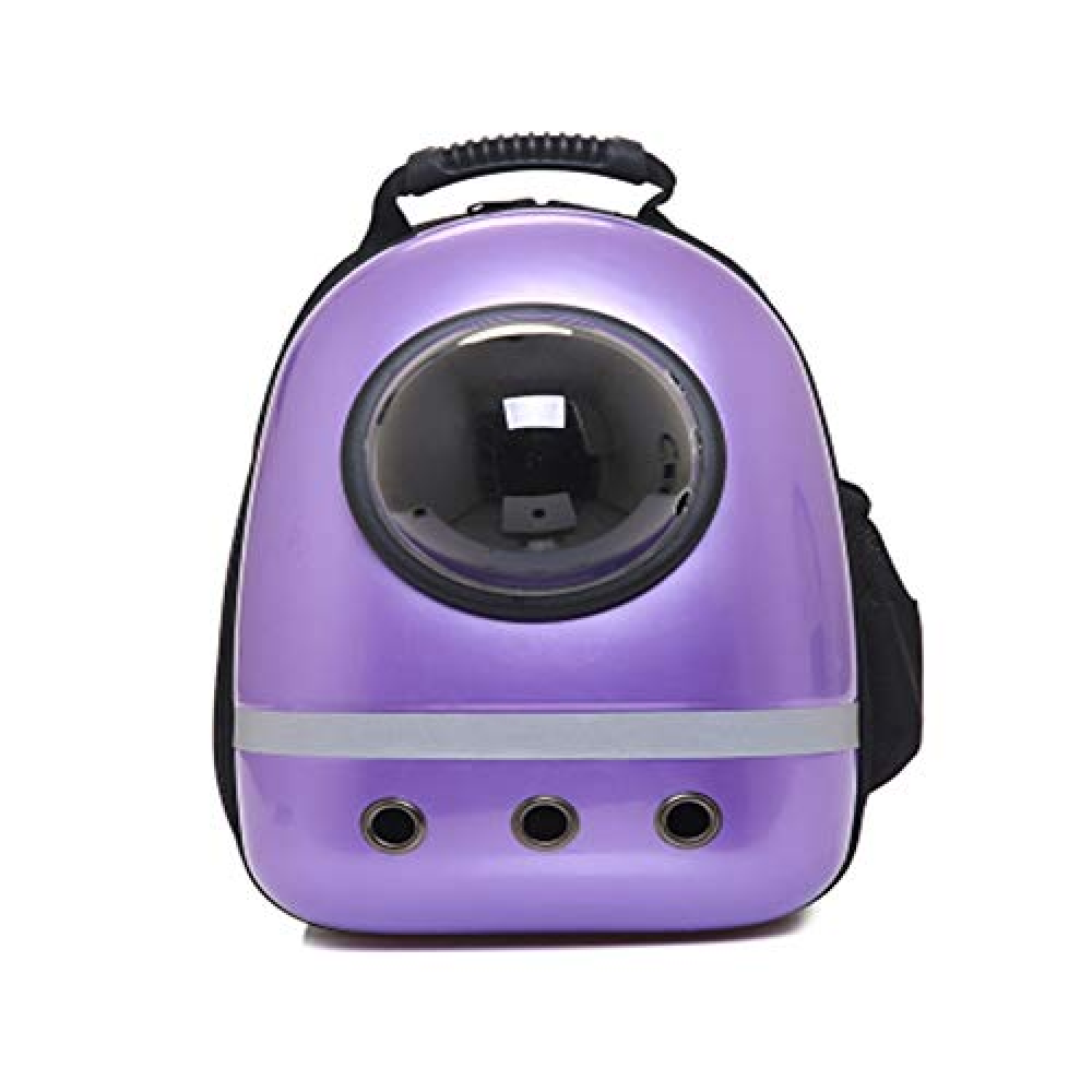 Petcrux Transparent Breathable Plain Astronaut Carrier Backpack for Pets