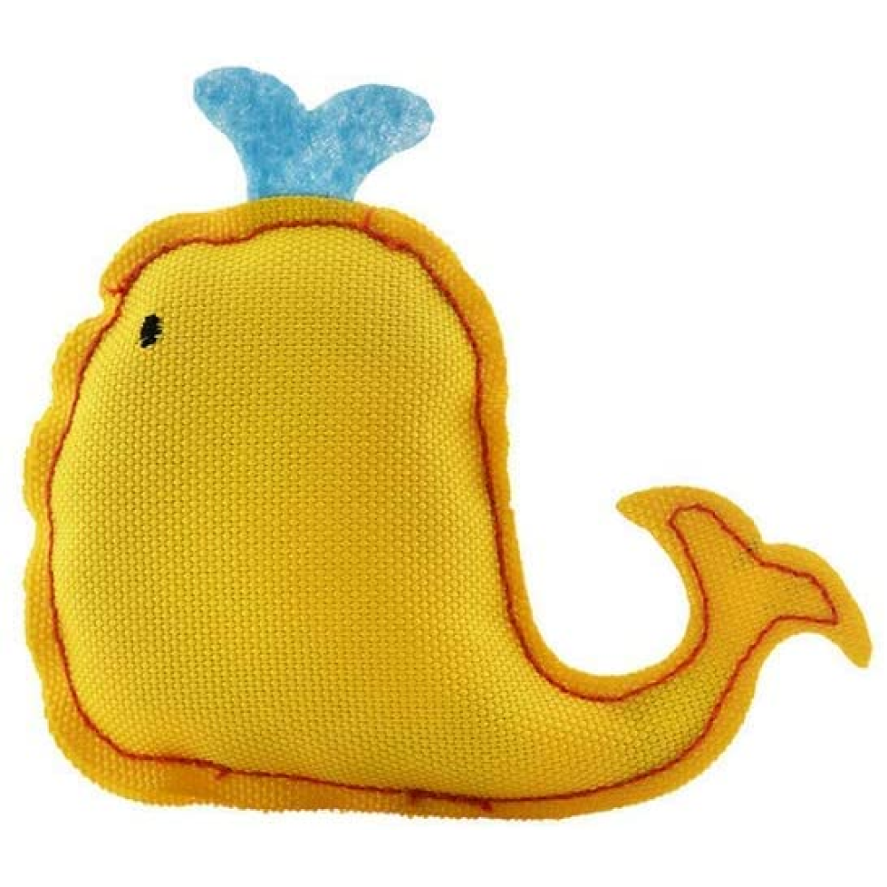Beco Whale Shaped Catnip Toy for Cats