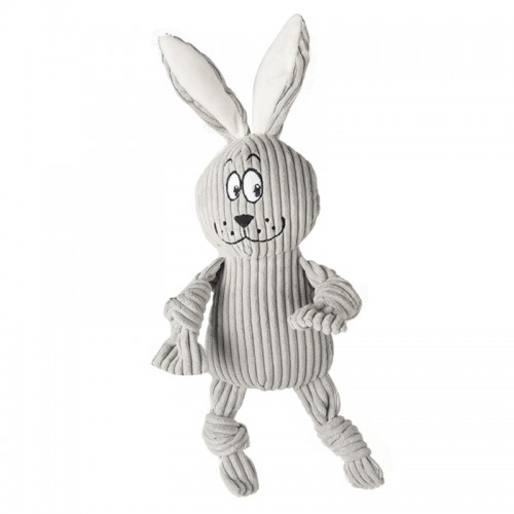 Fofos Fluffy Rabbit Toy for Cats (Grey)