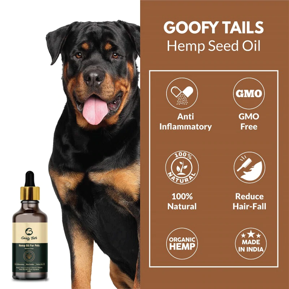 Goofy Tails Hemp Oil for Pets