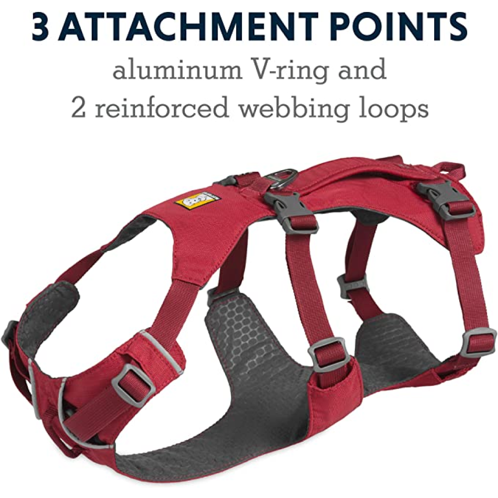 Ruffwear Flagline Harness for Dogs (Red Rock)