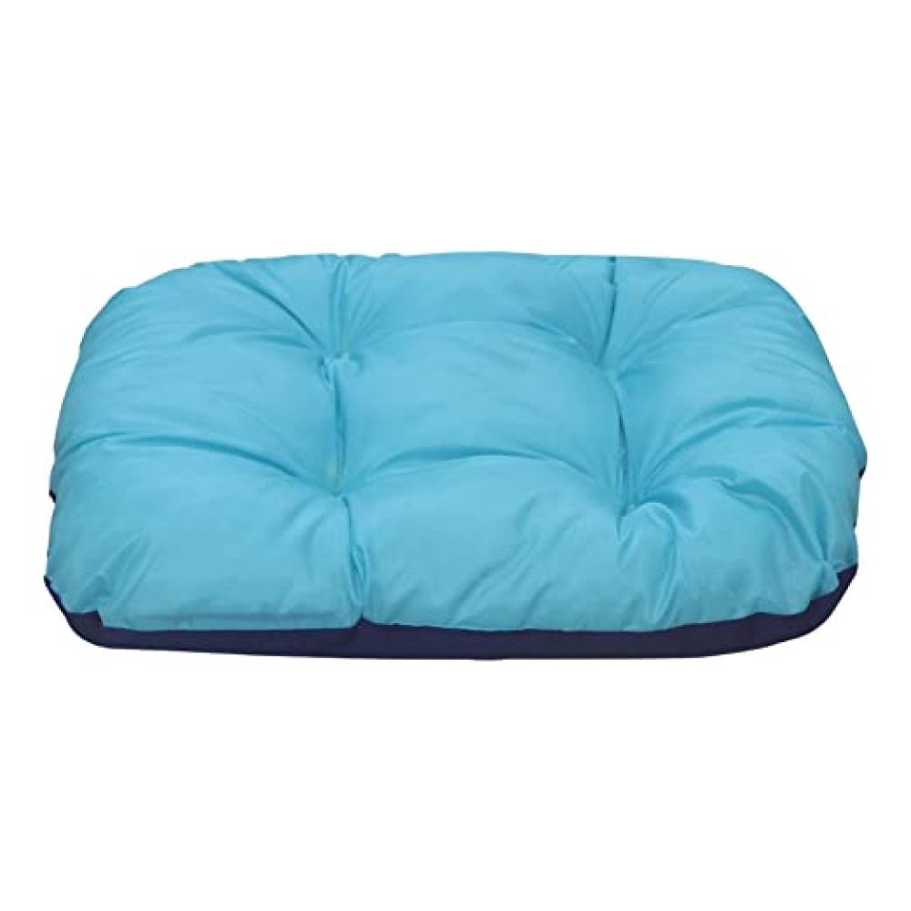 Hiputee Reversible Soft Bed Cushion for Pets (Blue)