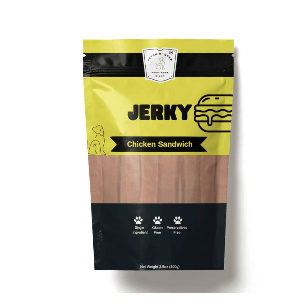 Fetch n Chew Chicken Sandwich Jerky Dog Treat (Buy 1 Get 1 Free)