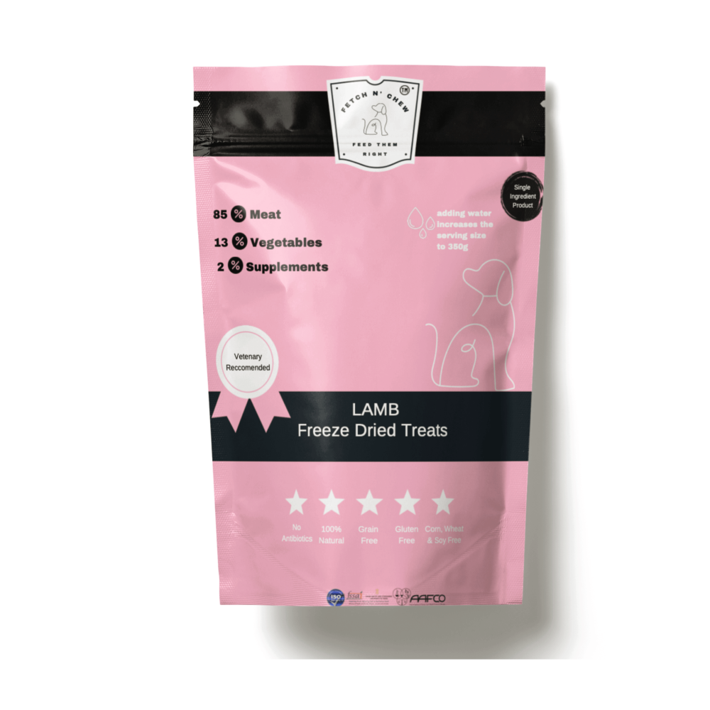 Fetch n Chew Lamb Freeze Dried Dog Treat