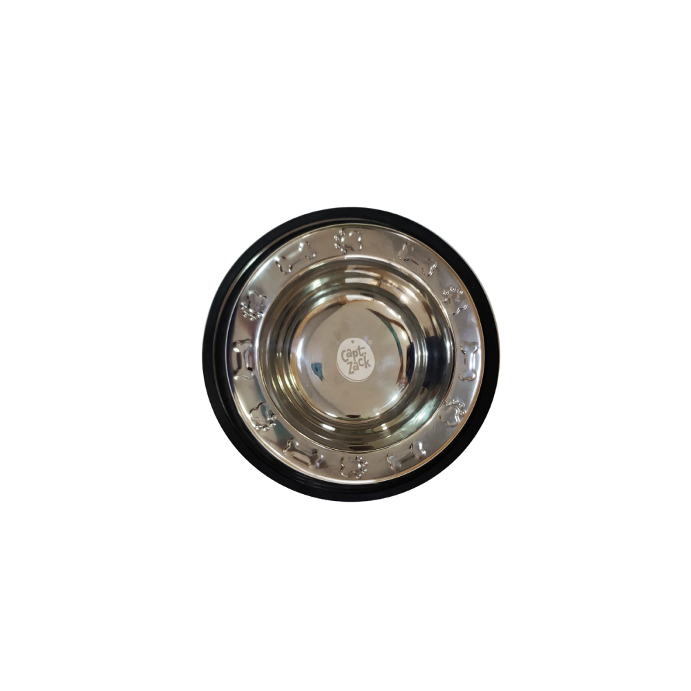Captain Zack Bol-Baby-Bowl Non Tip Steel for Dogs