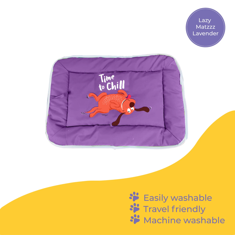 Captain Zack Lazy Matzzz for Dogs (Lavender)