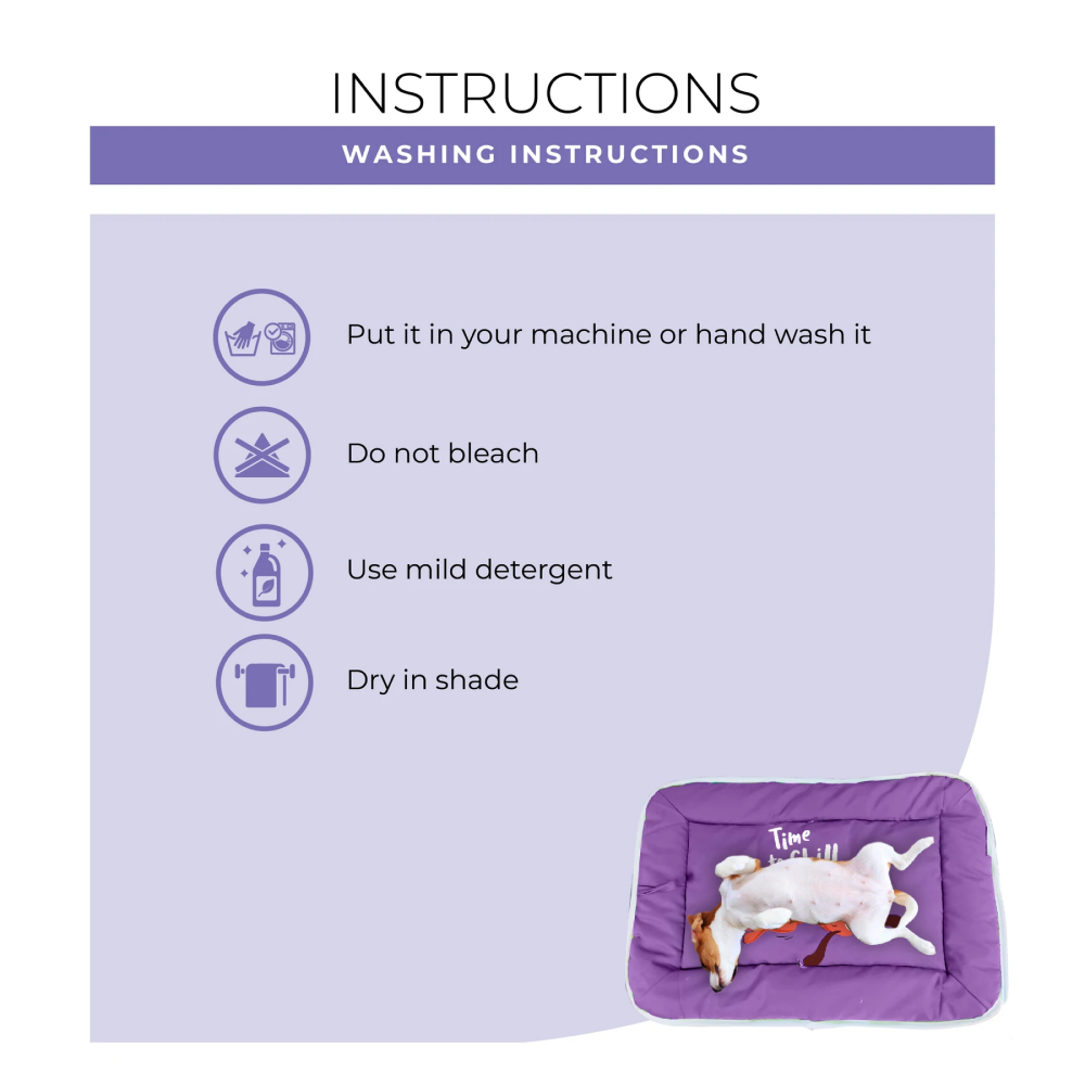 Captain Zack Lazy Matzzz for Dogs (Lavender)