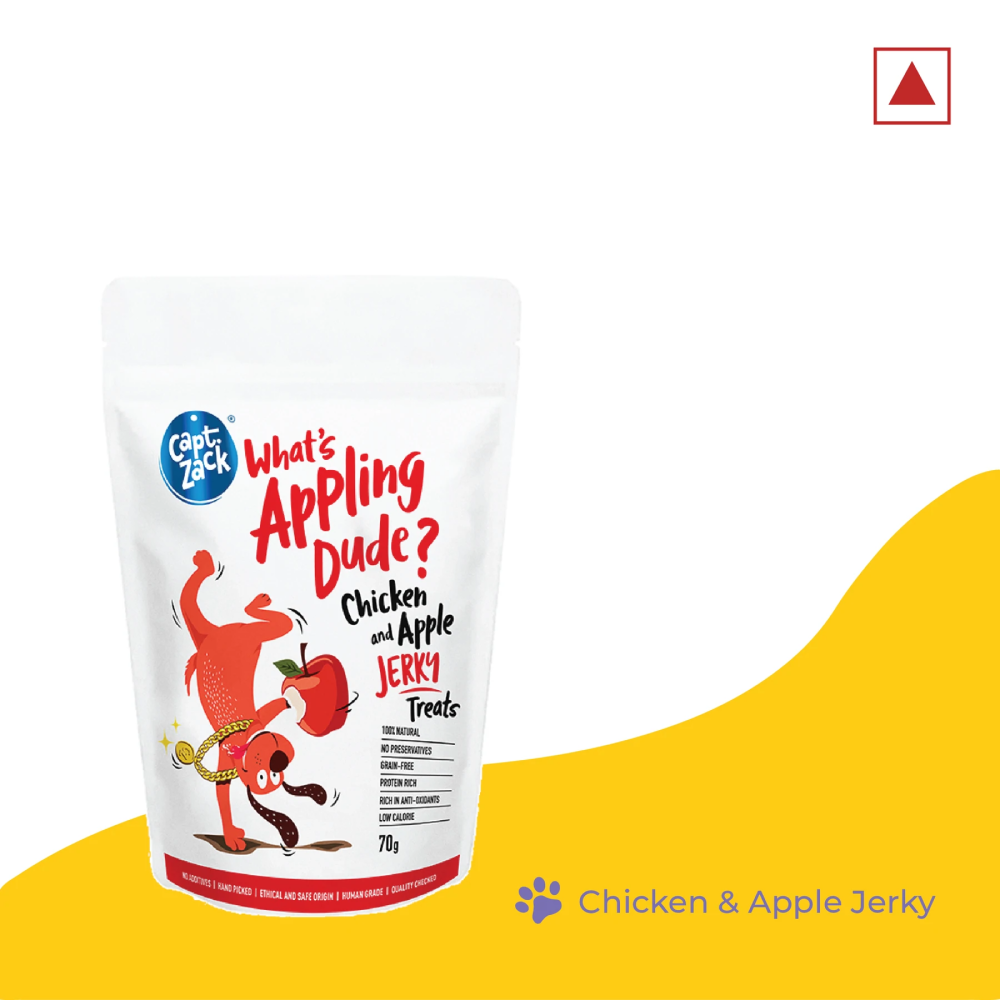 Captain Zack Whats Appling Dude Jerky Dog Treats