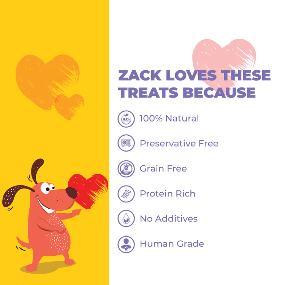 Captain Zack Whats Appling Dude Jerky Dog Treats