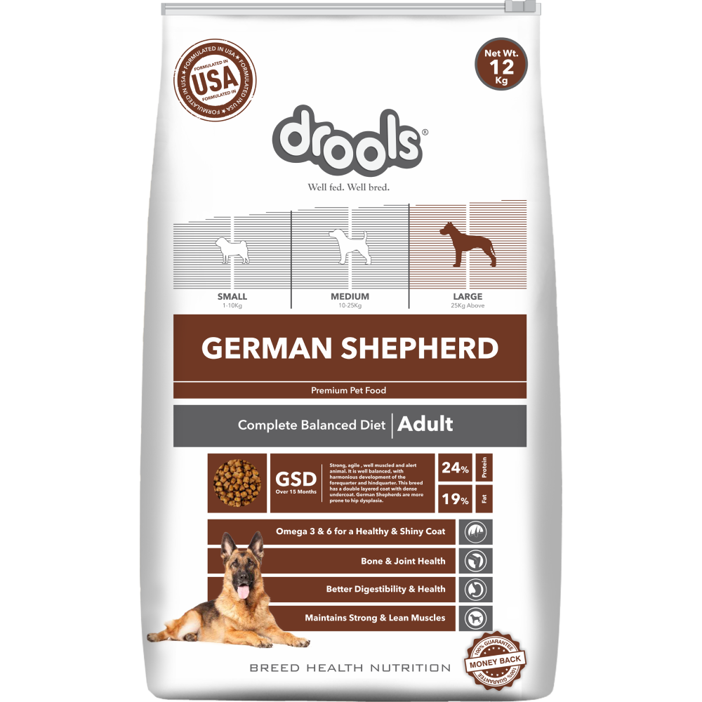 Drools German Shepherd Adult Premium Dog Dry Food