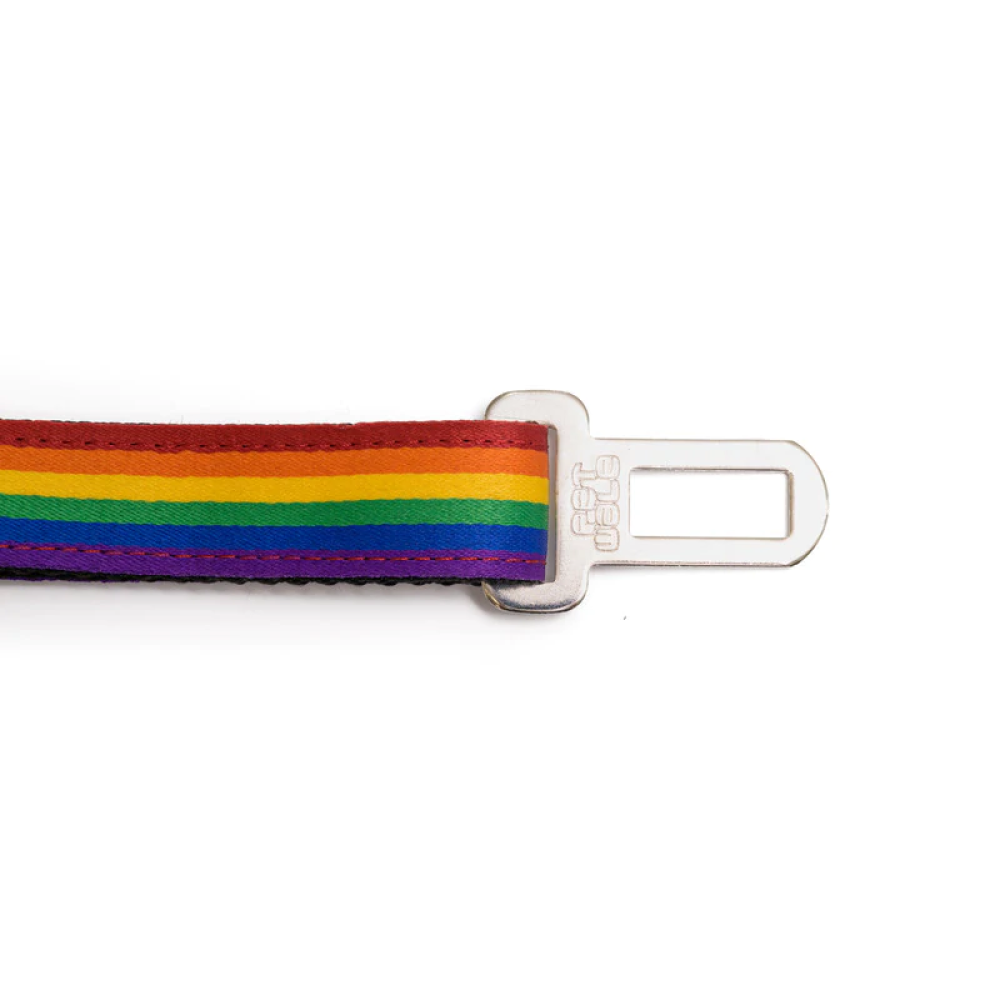 PetWale Car Seat Belt for Pets (Rainbow)