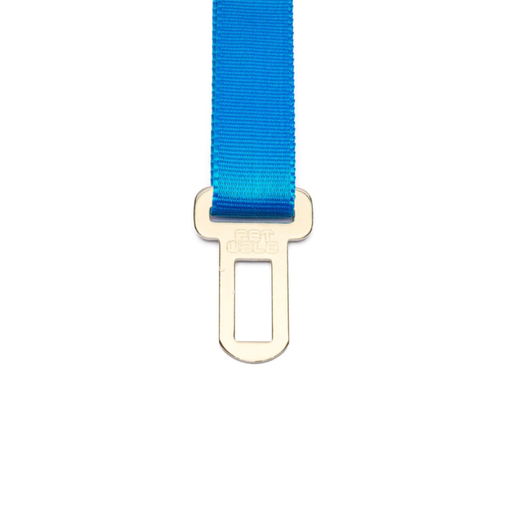 PetWale Car Seat Belt for Dogs (Nylon Blue)
