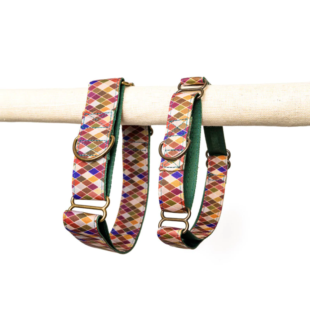 PetWale Martingale Collar for Dogs (Diamond)